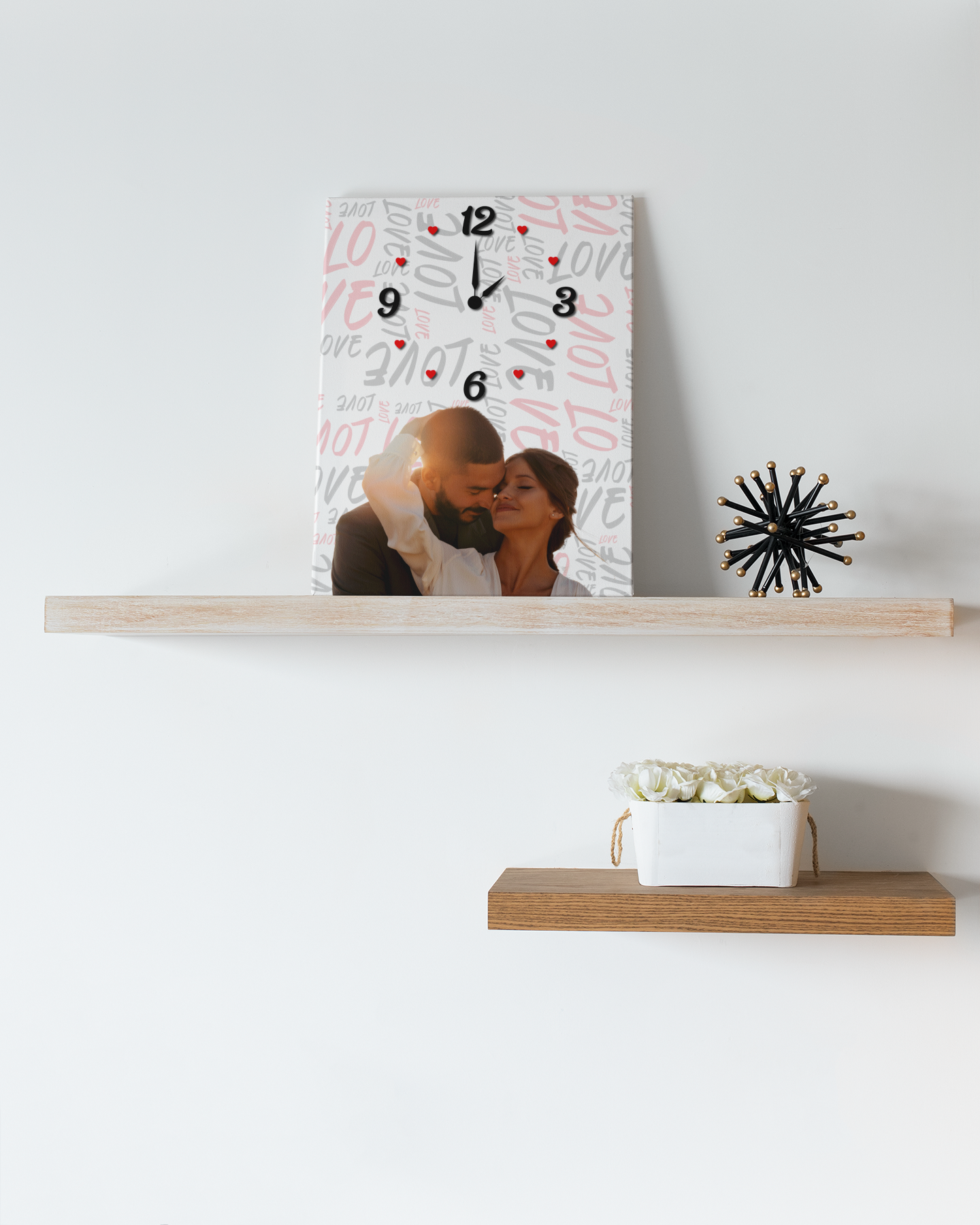 Tela Orologio con foto personalizzata - immagine 3