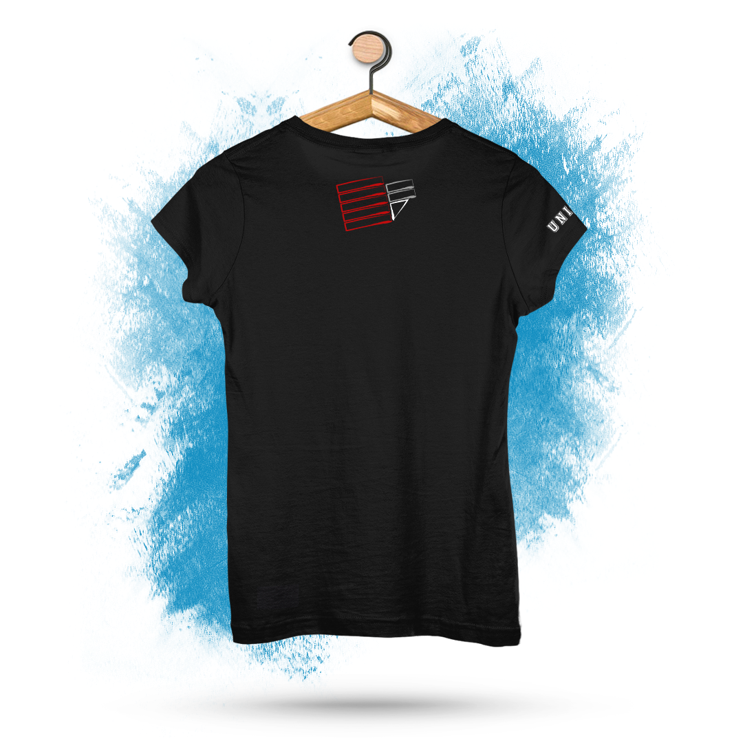 T-Shirt UniStore Unical modello College nera - immagine 3