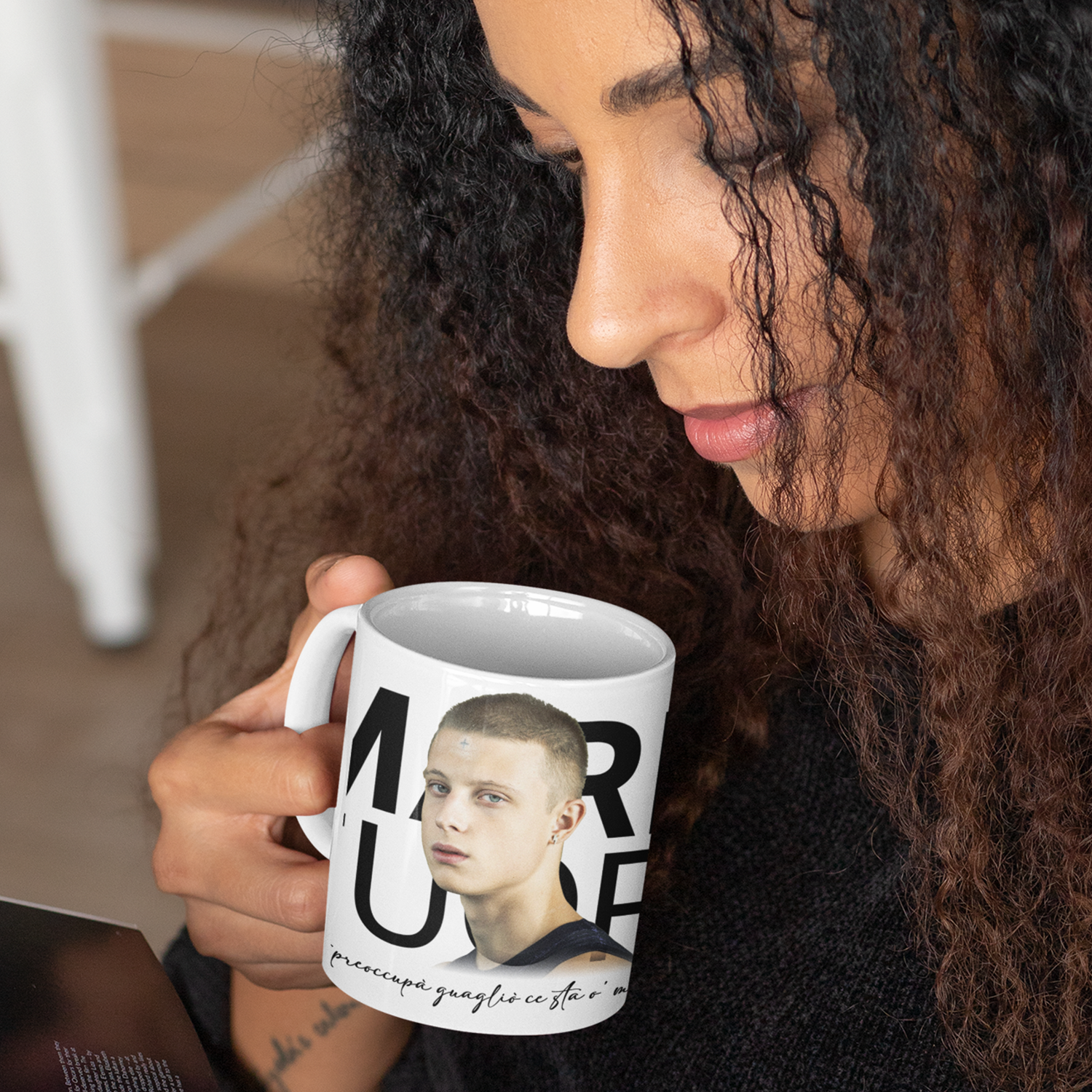 Tazza Mare Fuori 5 con tutti i personaggi - Federico - immagine 4