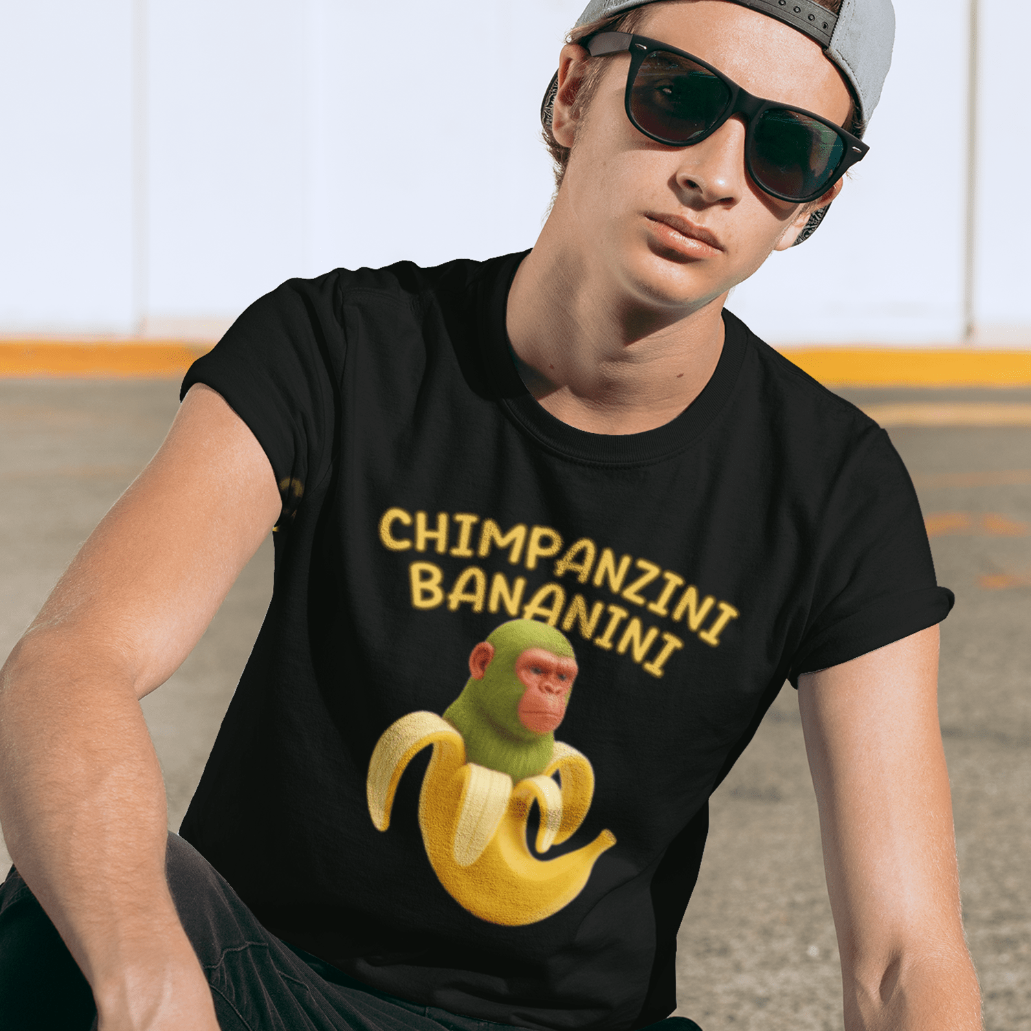 T-Shirt chimpanzini bananini
