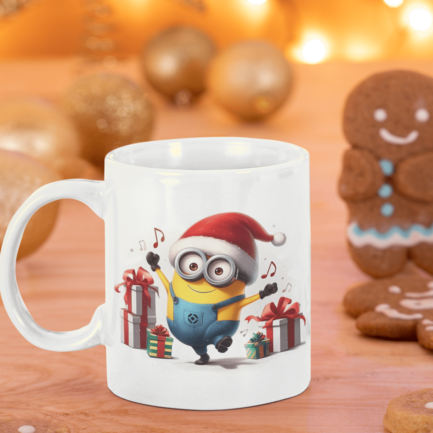 tazza personalizzata natalizia minions regali musica