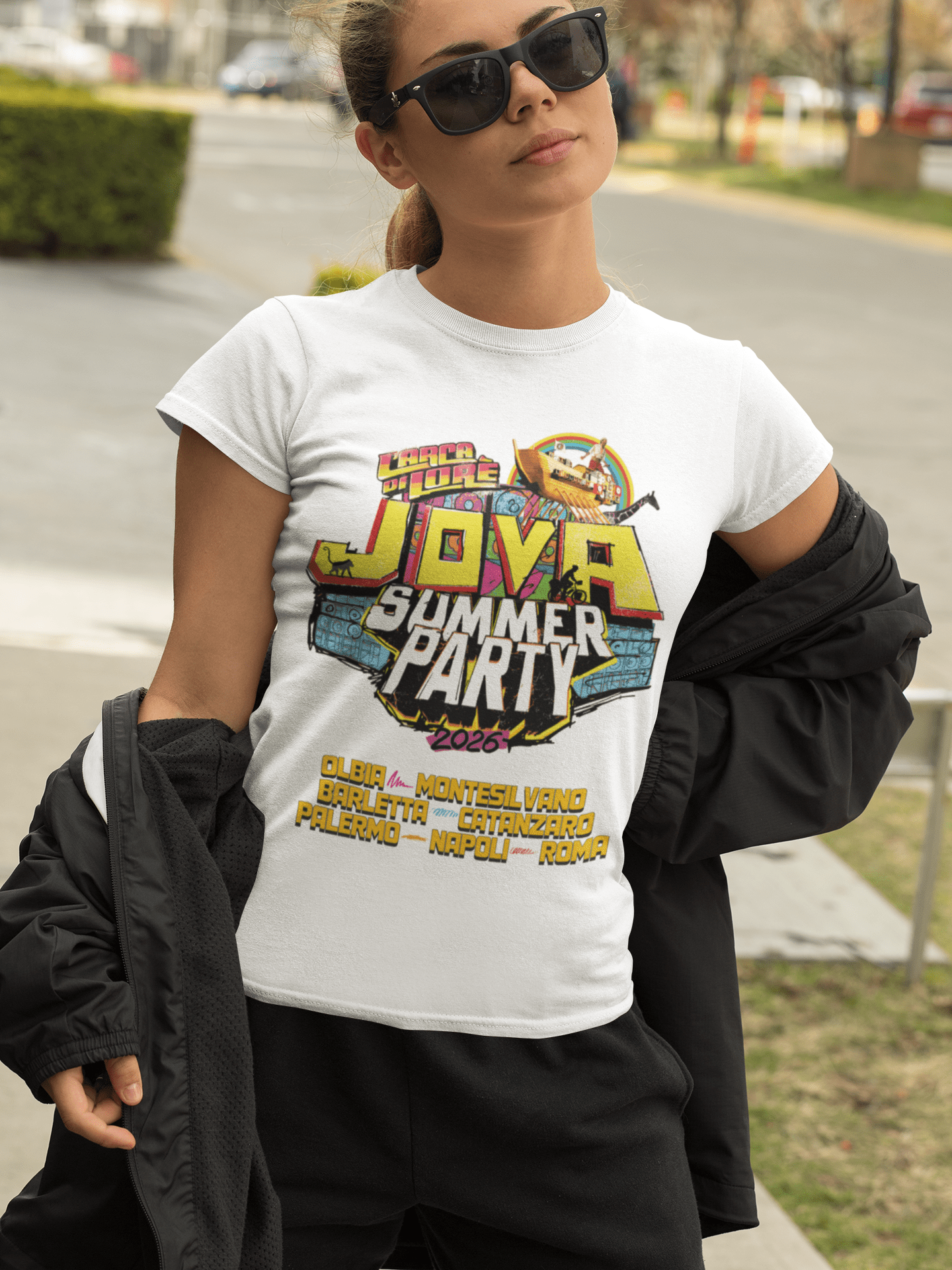 T-Shirt Jovanotti tour 2026 jova summer party - immagine 2