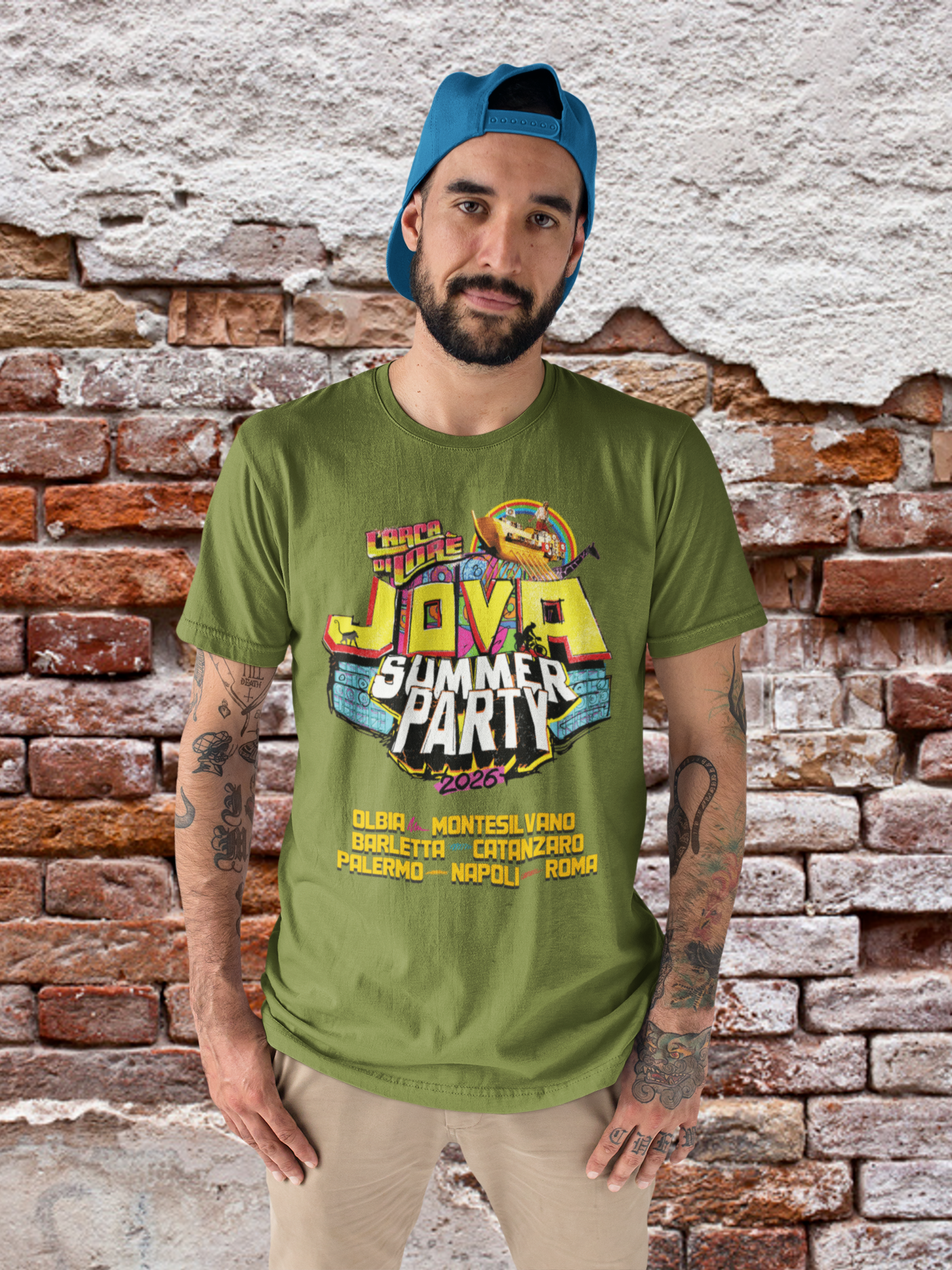 T-Shirt Jovanotti tour 2026 jova summer party - immagine 3