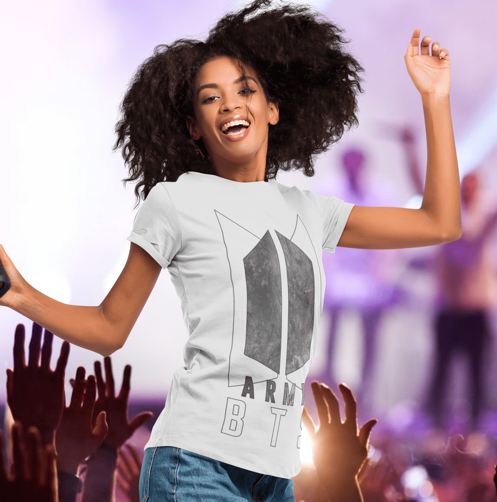 T-shirt BTS Army dedicata alla k-pop band coreana e ai suoi fans - immagine 2