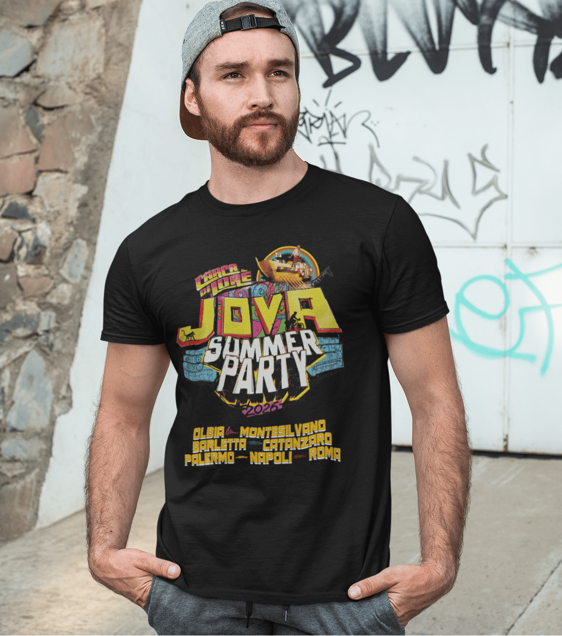 T-Shirt Jovanotti tour 2026 jova summer party - immagine 5