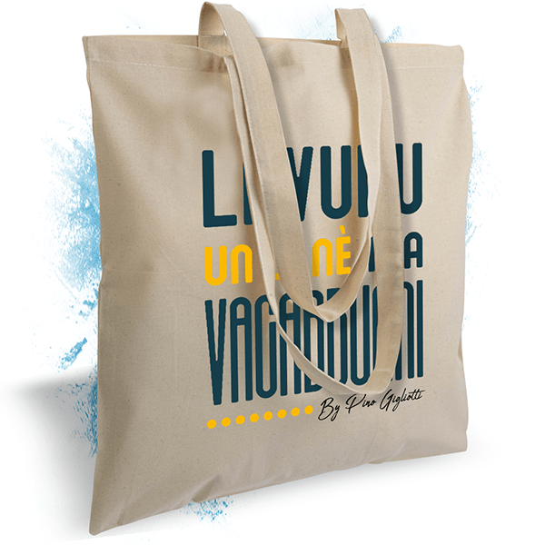 Borsa da Shopping Lavuru un ci nè… By Pino Gigliotti - immagine 2