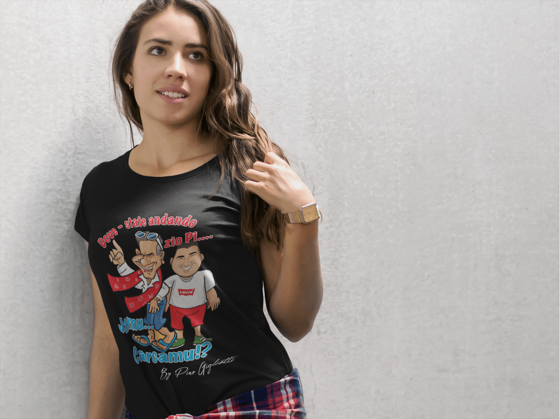 T-Shirt Zio Pino e Aldo by Pino Gigliotti - immagine 5