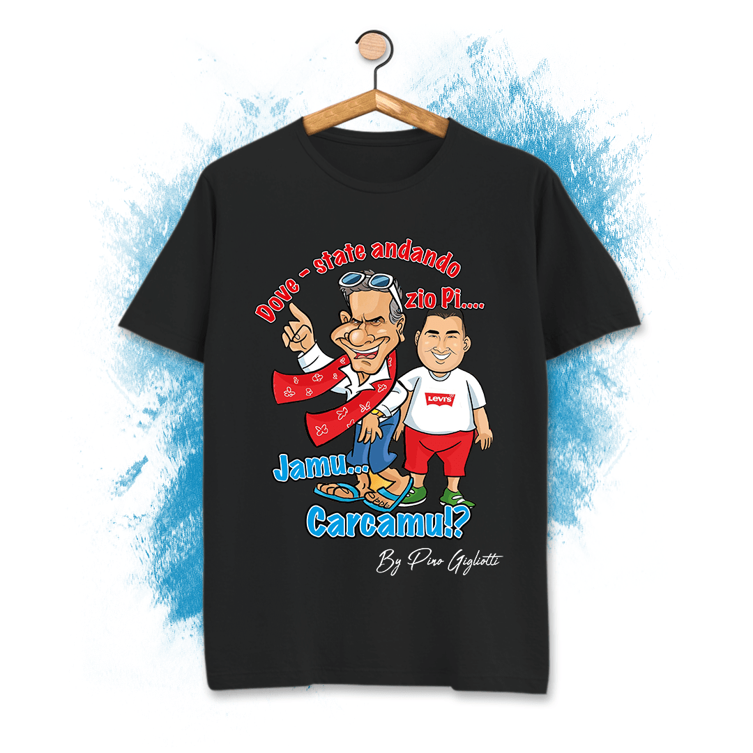 T-Shirt Zio Pino e Aldo by Pino Gigliotti