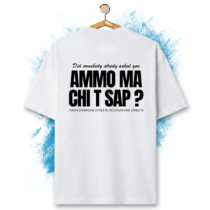 T-Shirt Oversize - Ammo Ma Chi Ti Sap
