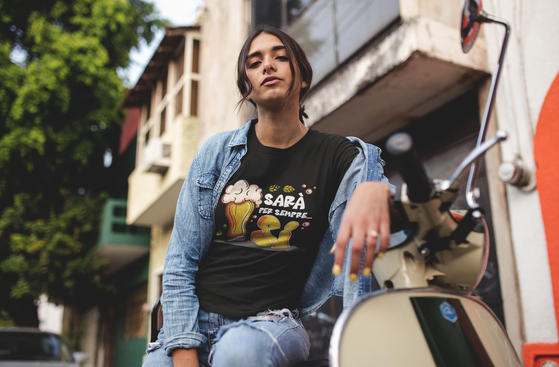 T-shirt addio al nubilato / celibato sarà per sempre si - immagine 5