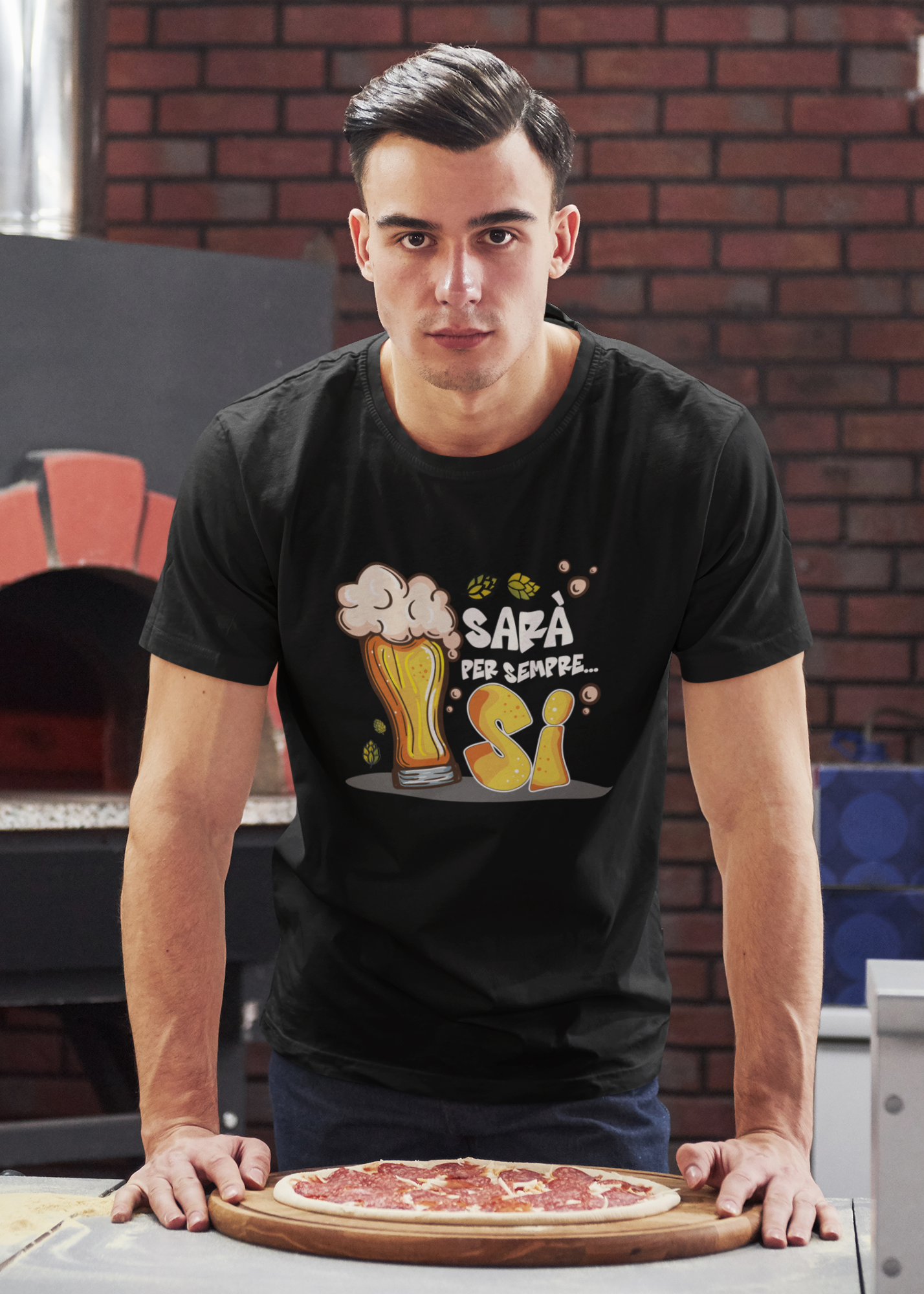 T-shirt addio al nubilato / celibato sarà per sempre si - immagine 3