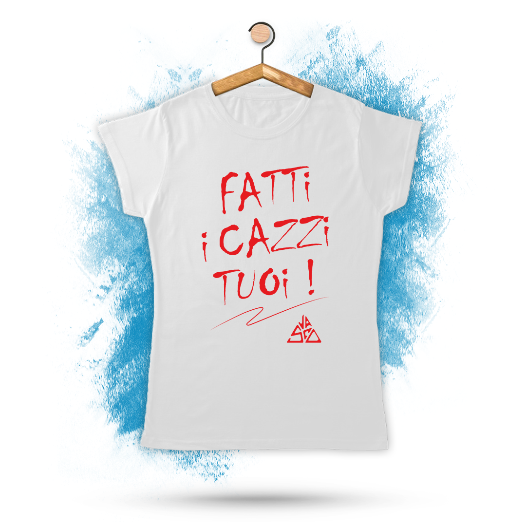 T-Shirt con stampa Vasco Rossi - Fatti i C.... tuoi - immagine 4
