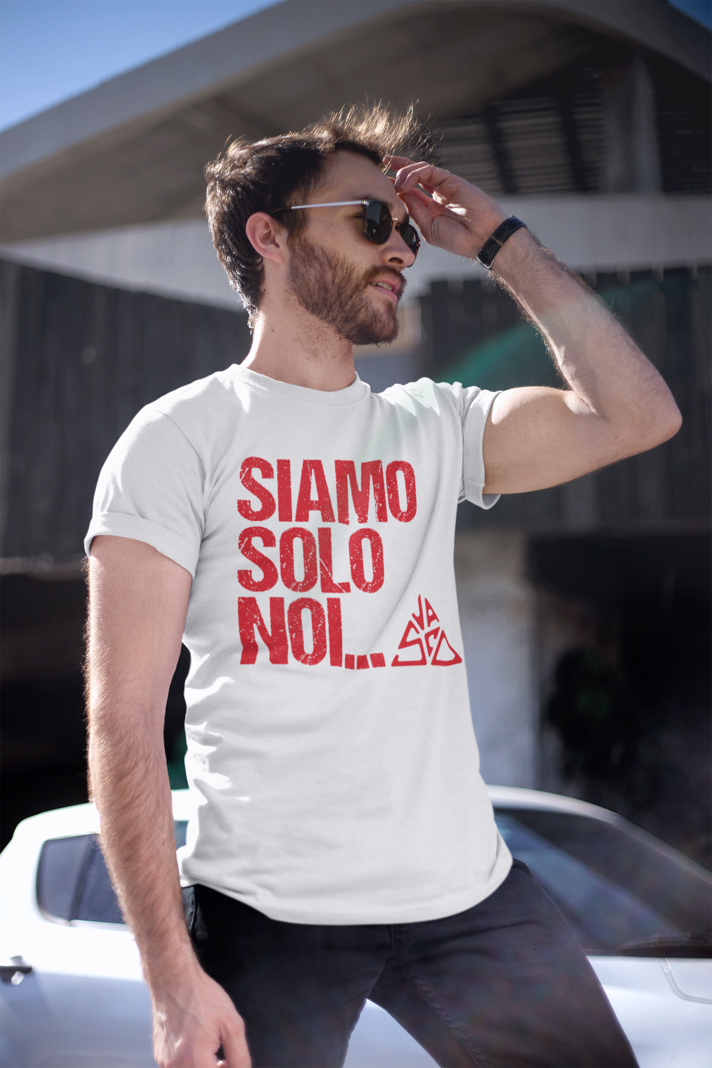 T-Shirt con stampa Vasco Rossi - Siamo solo noi - immagine 5