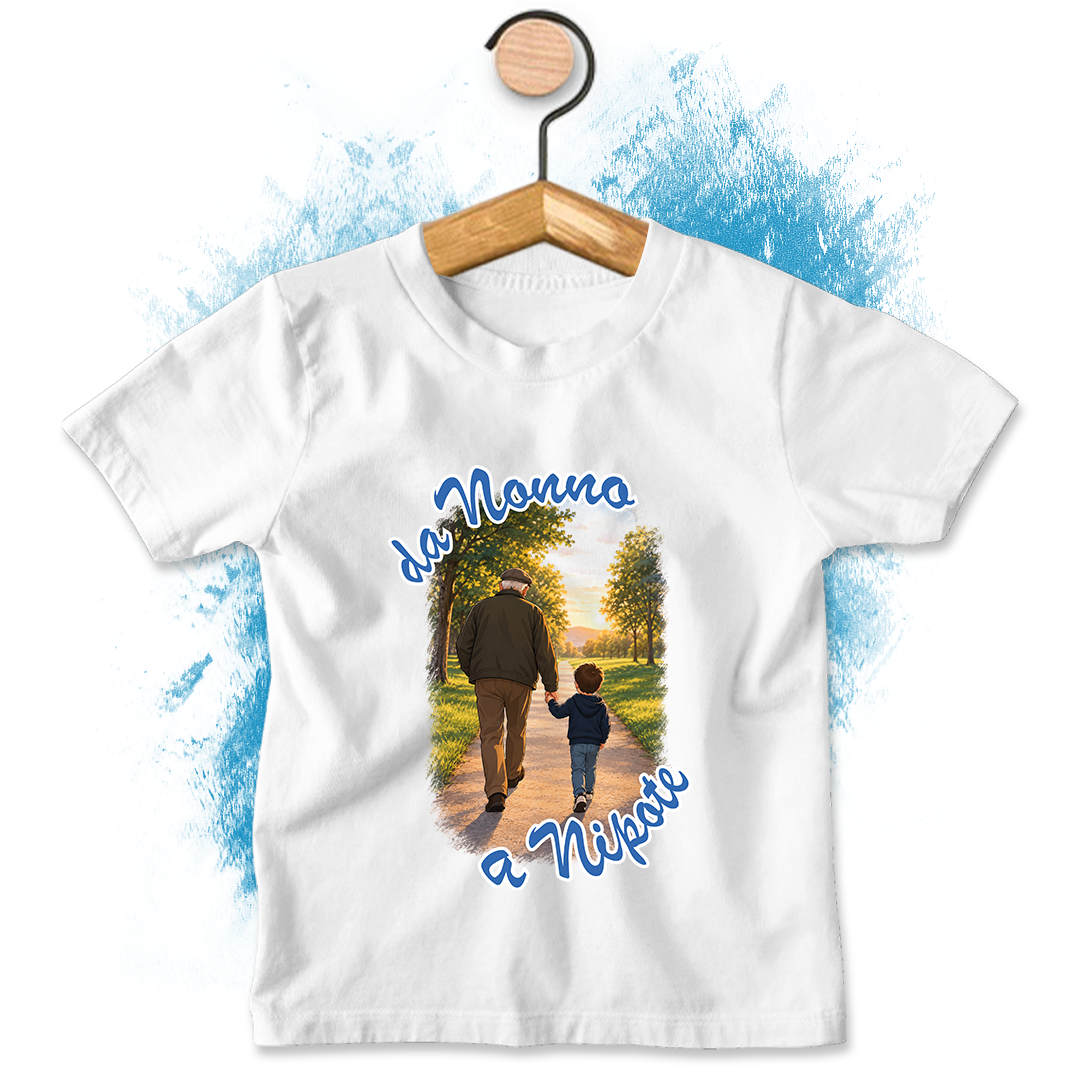 Coppia t-shirt da nonno a nipote per la festa dei nonni - immagine 3