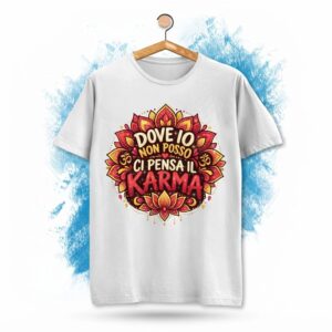 T-Shirt Dove Io Non Posso, Ci pensa il Karma - Trend Virale TikTok